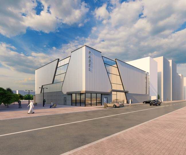 Padel court, Al-Jabriya
