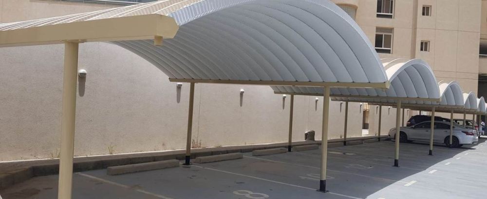 K-span car sheds, Al-Mahboula