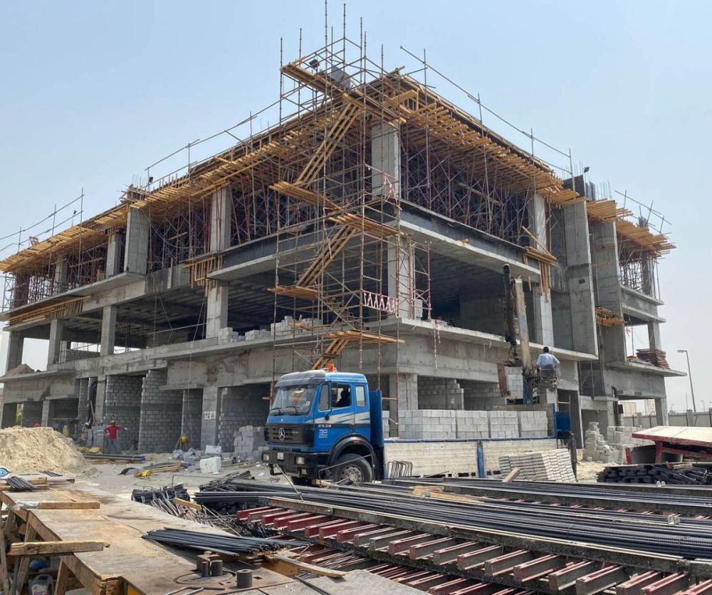 National Guard physiotherapy center under construction